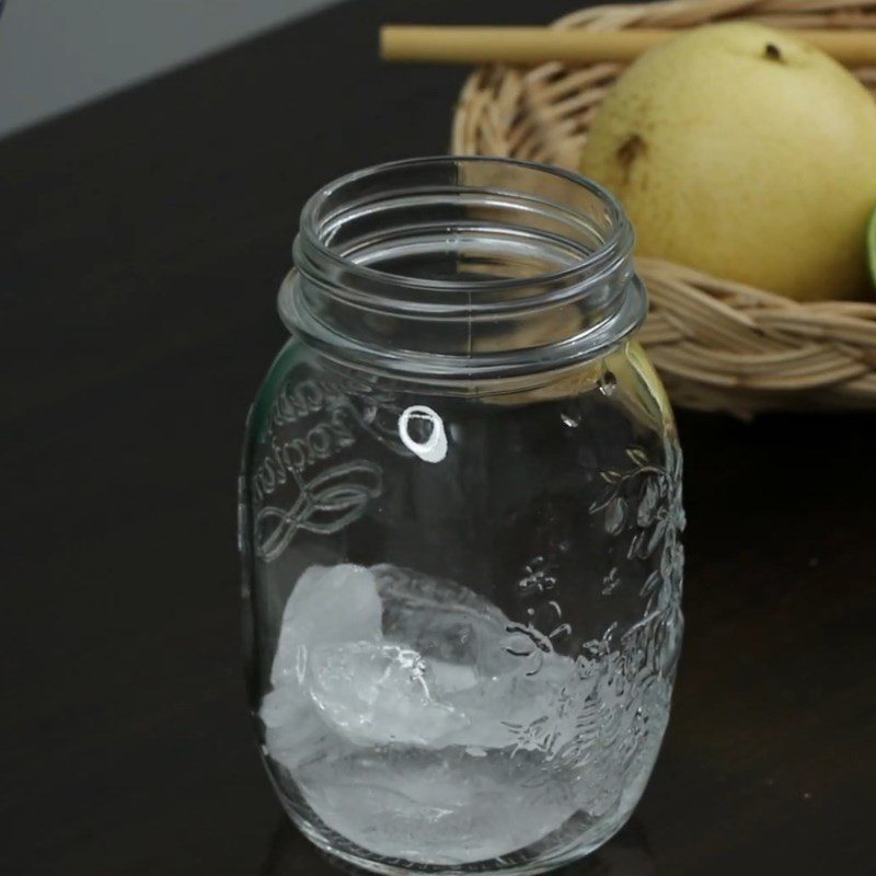 Step 3 Final product Pear juice