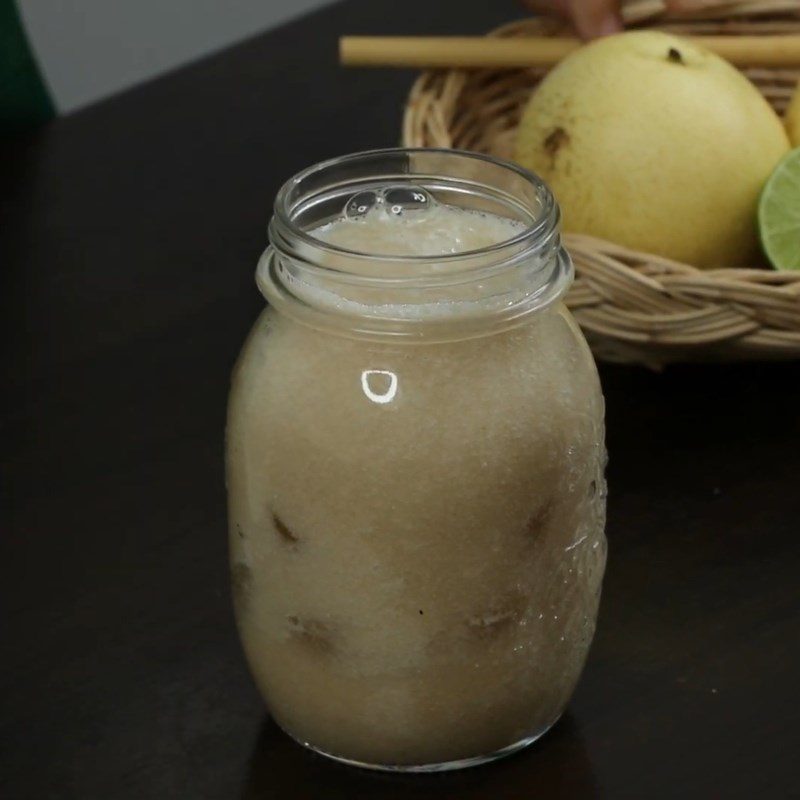 Step 3 Final product Pear juice