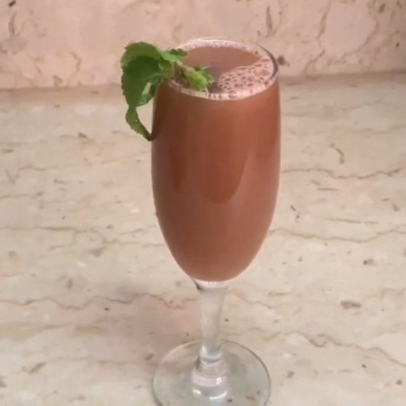Step 4 Finished product Watermelon Pear Juice