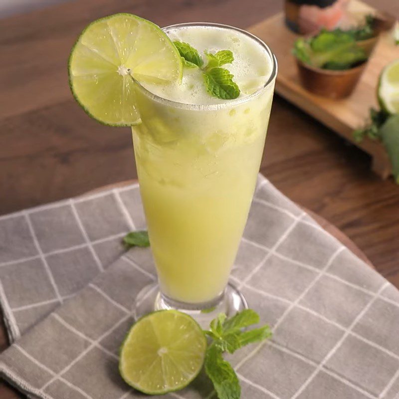 Step 4 Final Product Aloe Vera Cucumber Juice