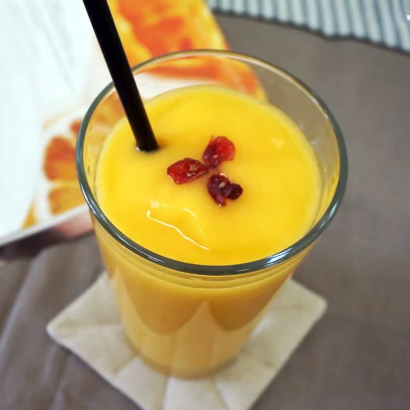 Step 3 Final Product Mango Orange Smoothie