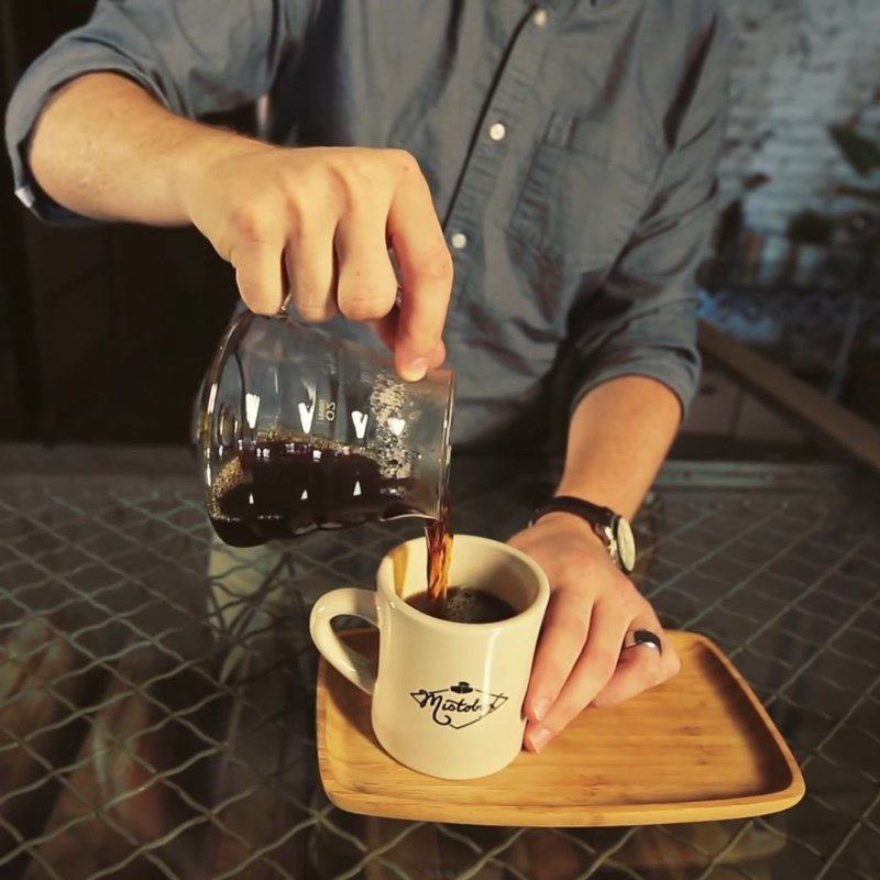 Step 5 Finished product Filter paper coffee