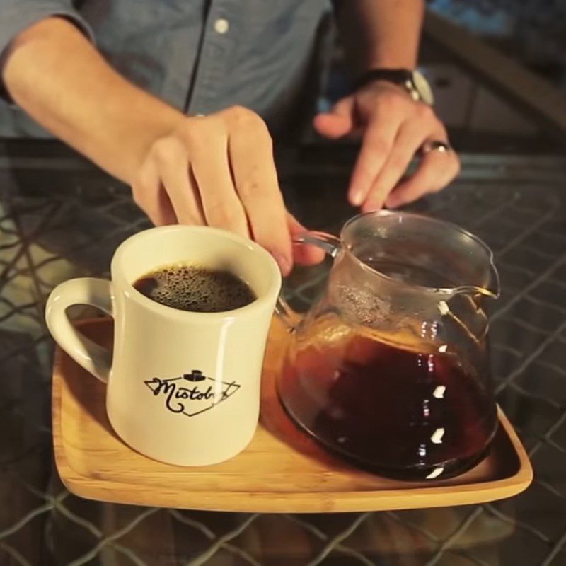 Step 5 Finished product Filter paper coffee