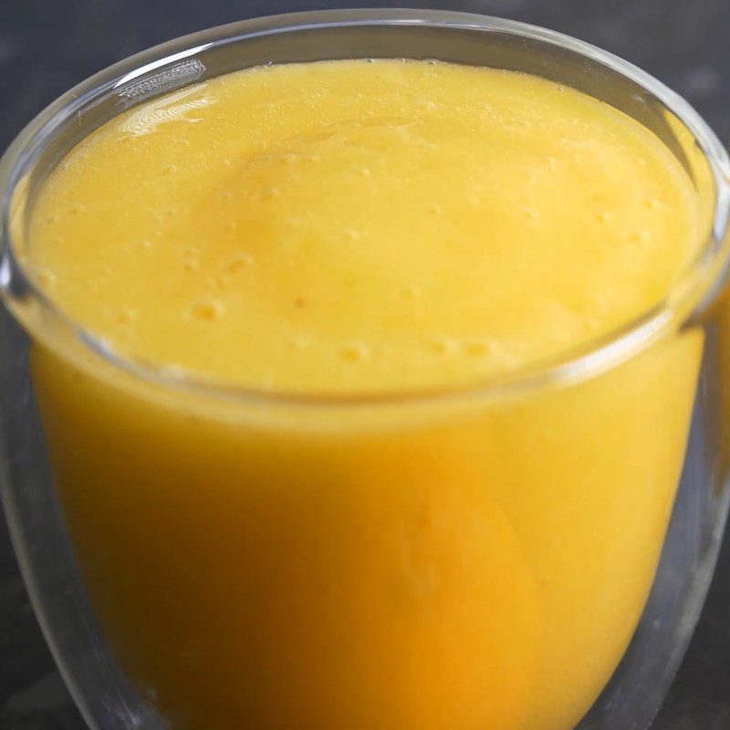 Step 3 Final Product Mango Orange Banana Smoothie