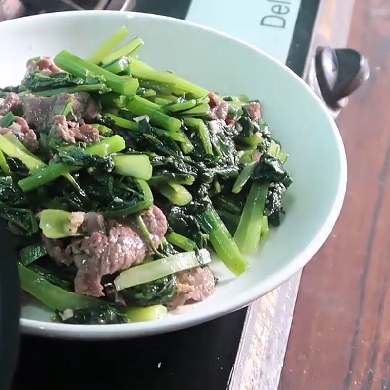 Step 6 Finished Product Stir-fried Beef with Broccoli
