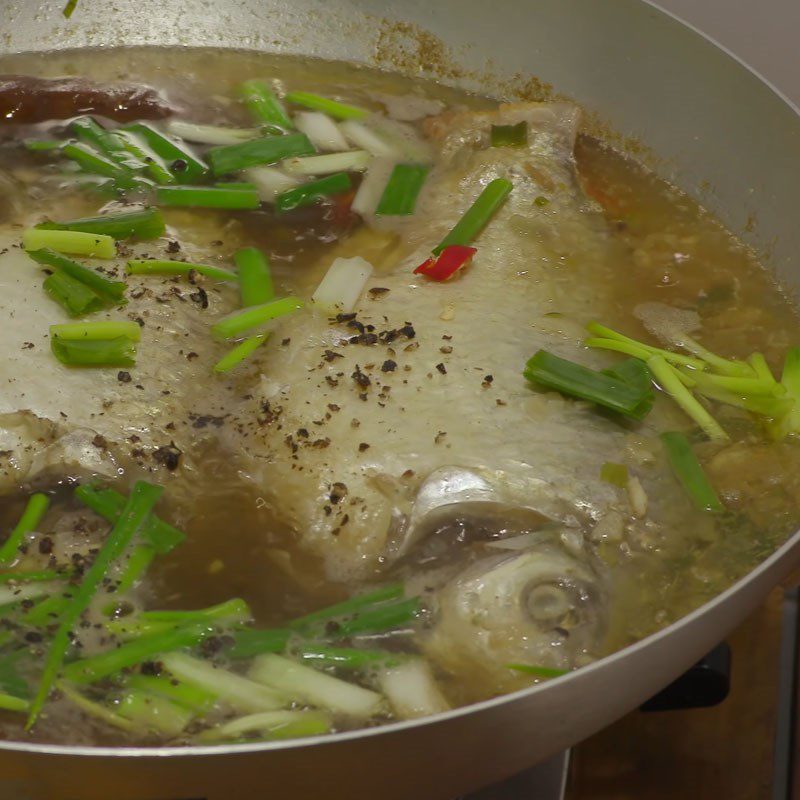 Step 5 Final product Braised fish with salt