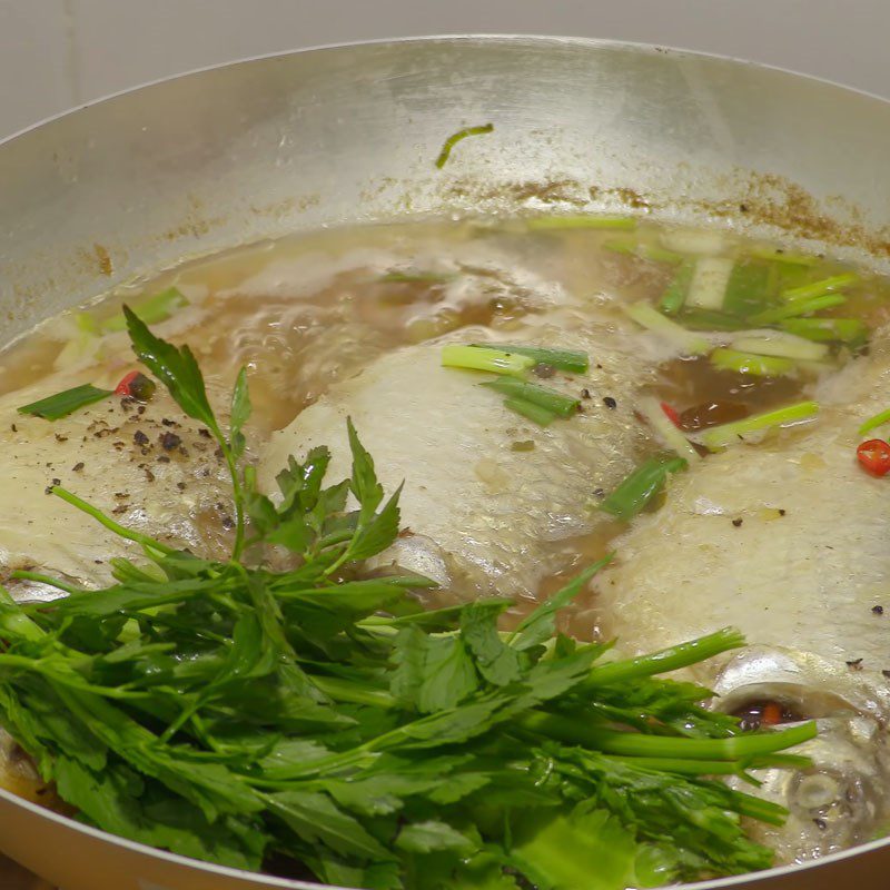 Step 5 Final product Braised fish with salt