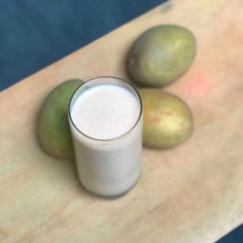 Step 3 Final Product Sapodilla smoothie (recipe shared by user)