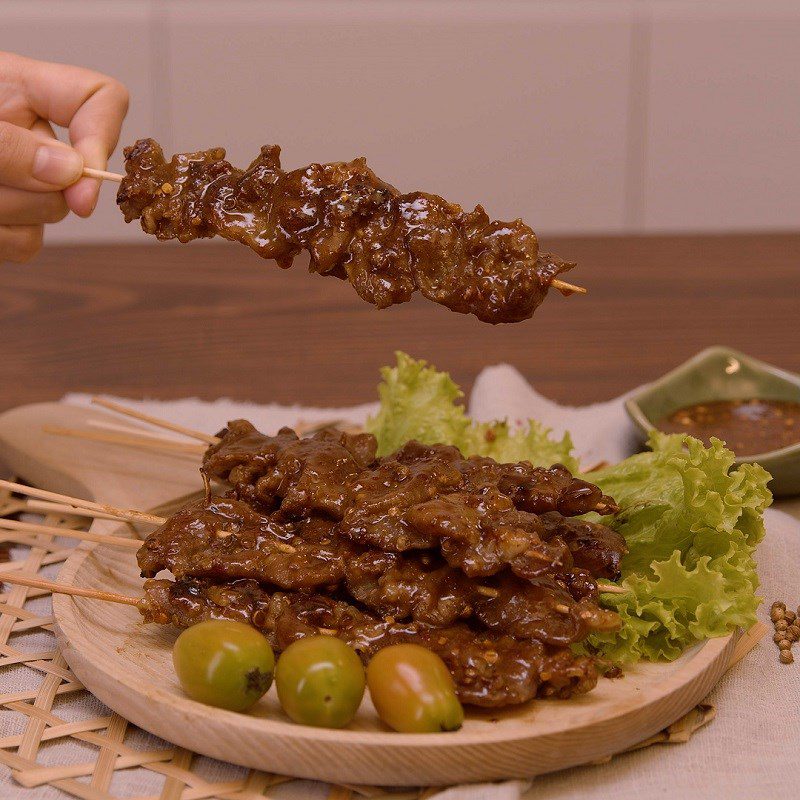 Step 5 Final product Thai-style grilled meat