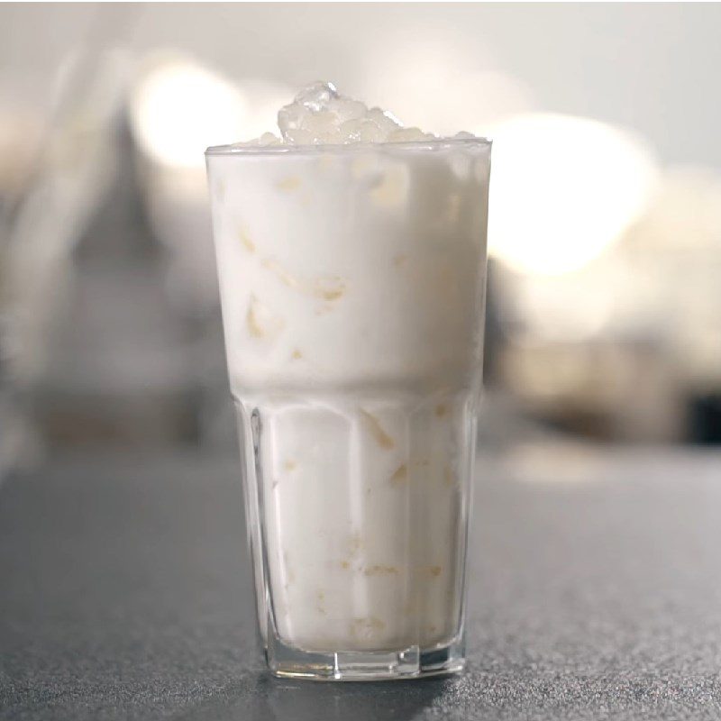 Step 3 Finished product Coconut milk tea