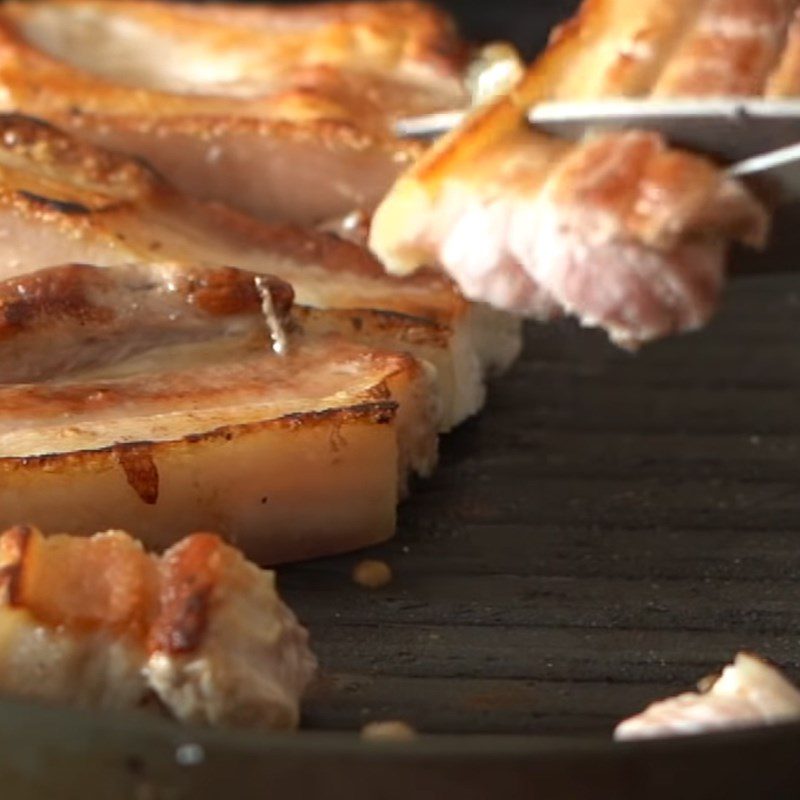Step 4 Final Product Korean Grilled Pork Belly