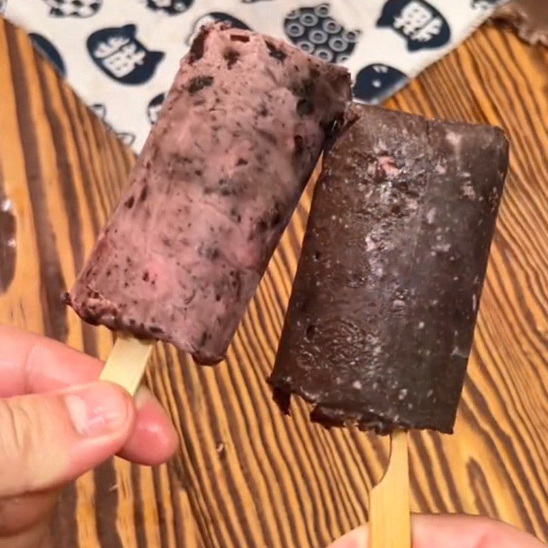 Step 4 Final Product How to make Oreo ice cream (Recipe shared from TikTok Cooking with TasteVN)