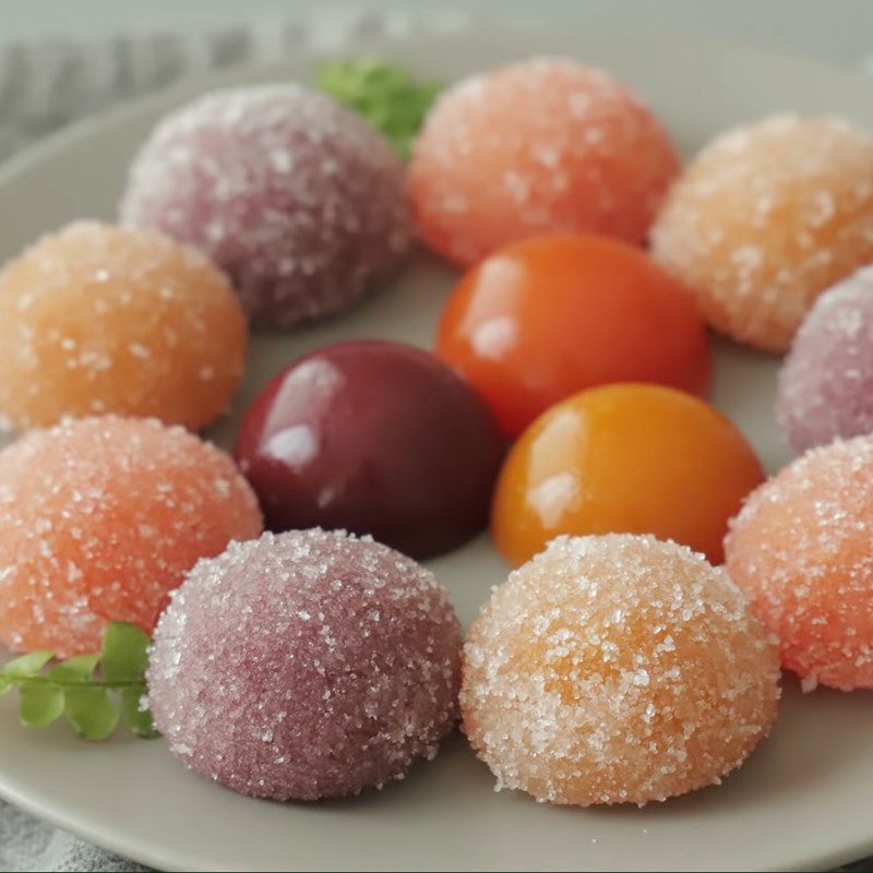Step 4 Final Product Chewy Candy without Gelatin
