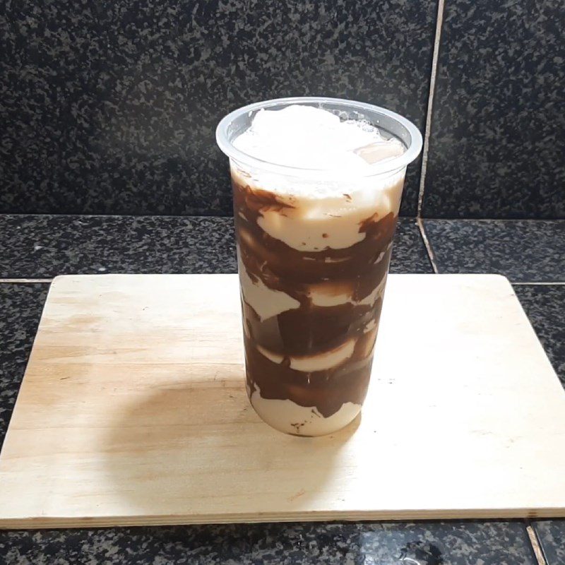 Step 4 Final Product Nutella chocolate milk tea