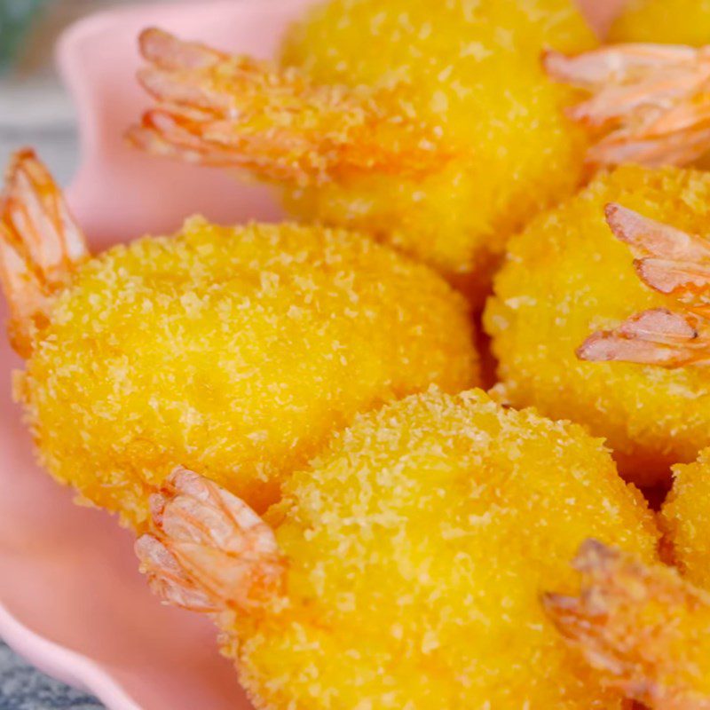 How to Make Kids' Favorite Fried Potato-Covered Shrimp 19 Step 6 Final product Crispy potato-wrapped shrimp