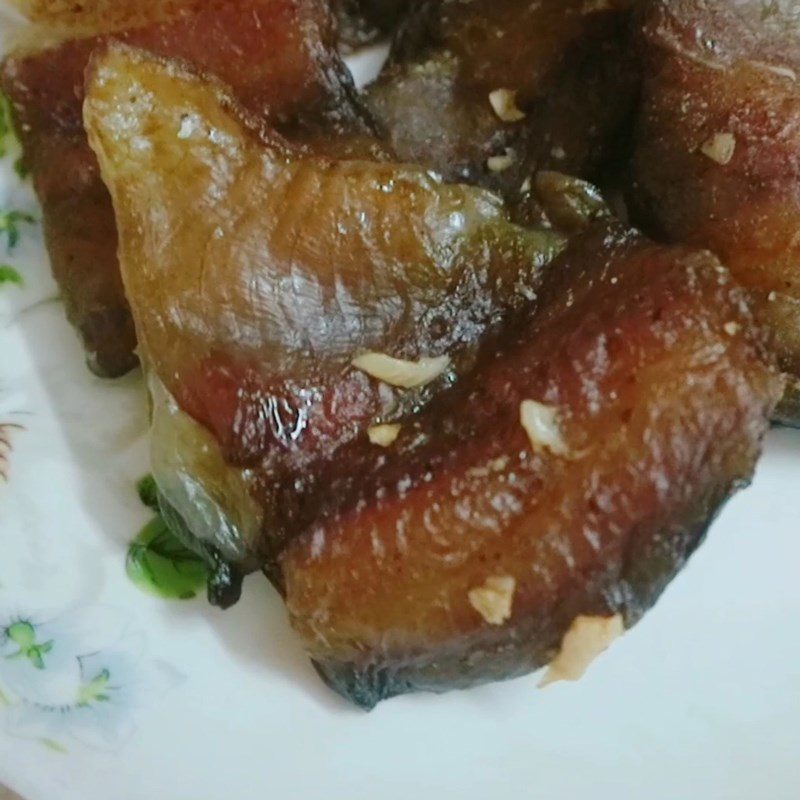 Step 5 Final product Dried catfish marinated in soy sauce
