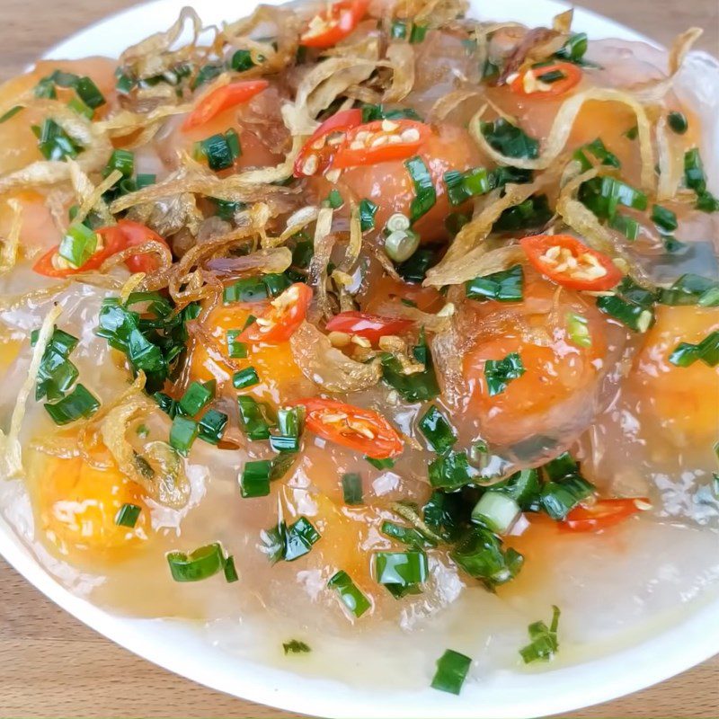 Step 8 Final product Tapioca cake Phan Thiet
