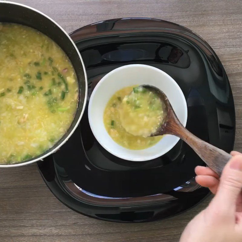 Step 6 Final product Salmon porridge using a slow cooker