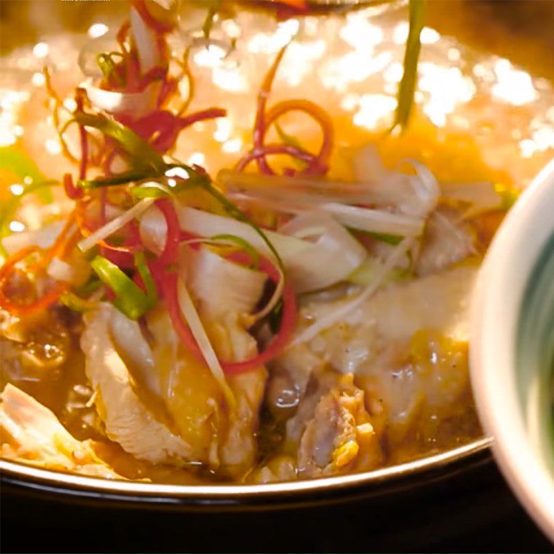 Step 5 Final Product Chicken Hotpot with Rice Wine