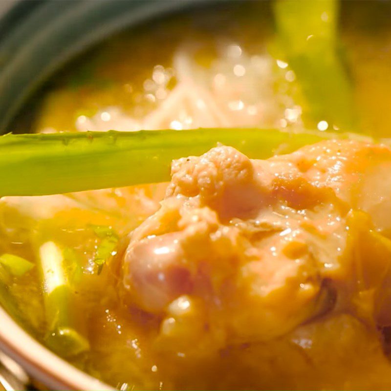 Step 5 Final Product Chicken Hotpot with Rice Wine
