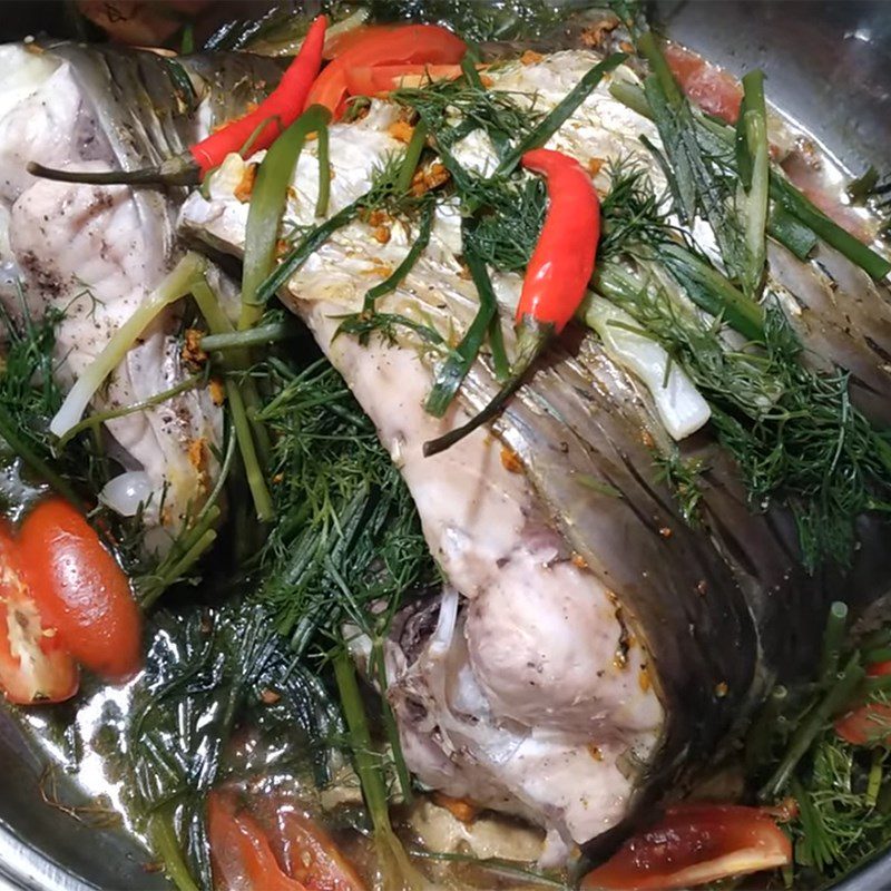Step 5 Final Product Steamed Fish with Beer