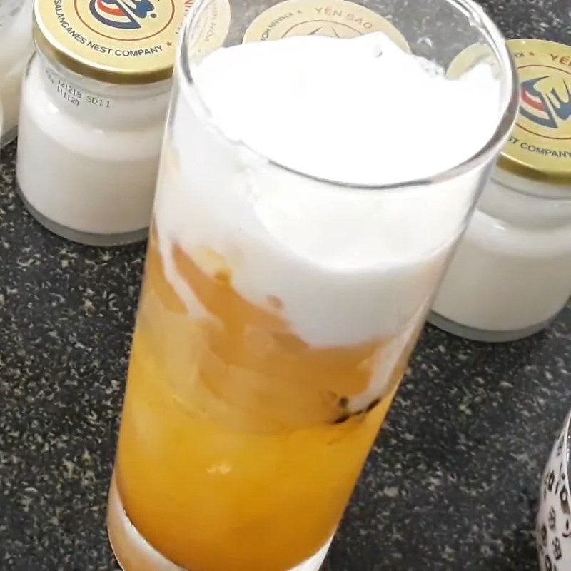 Step 4 Final product Yogurt with jackfruit seeds