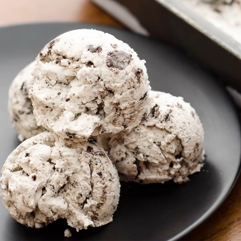 Step 5 Final Product Oreo cookie ice cream