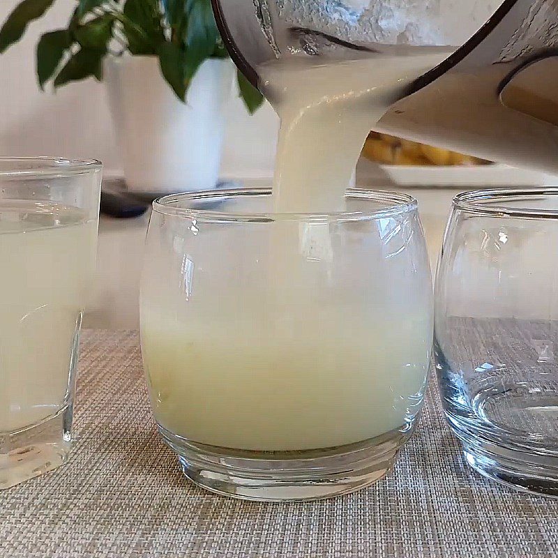 Step 4 Final product Onion juice