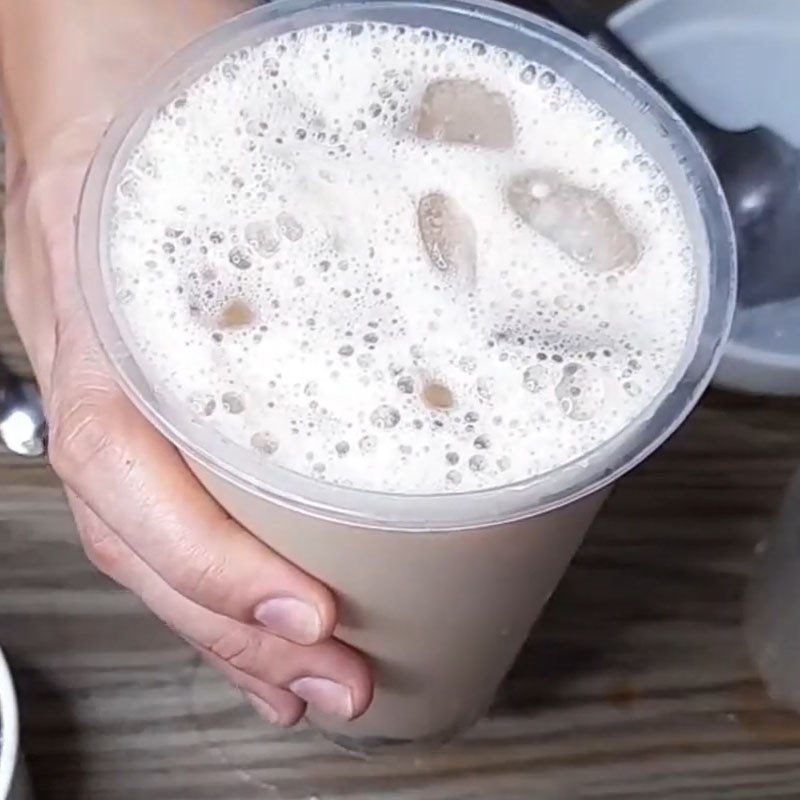 Step 3 Final Product Okinawa milk tea with black sugar