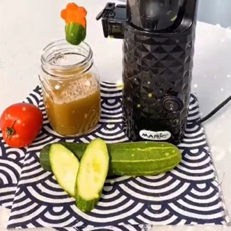 Step 3 Final Product Cucumber Tomato Juice