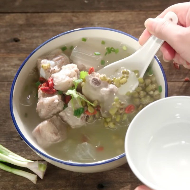 Step 8 Finished Product Aloe Vera Soup with Ribs