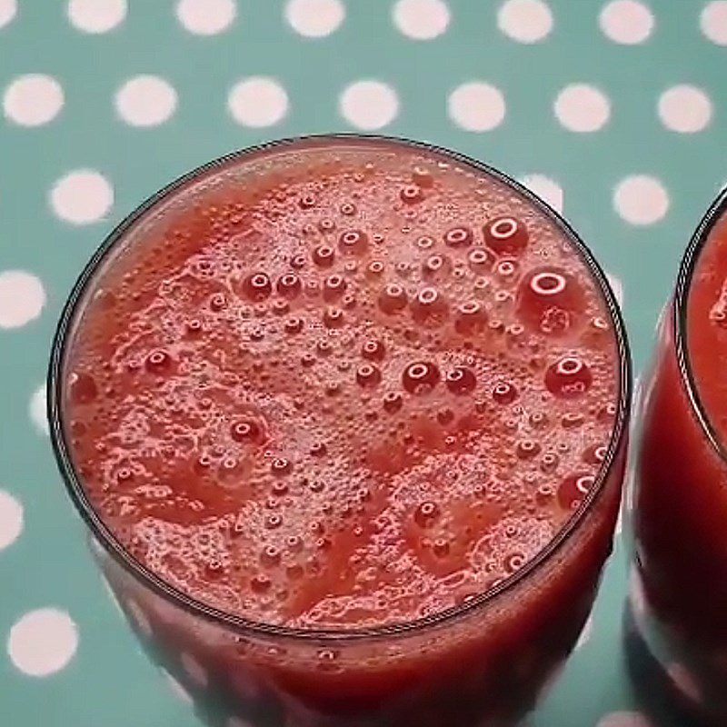 Step 3 Final product Onion tomato bell pepper juice