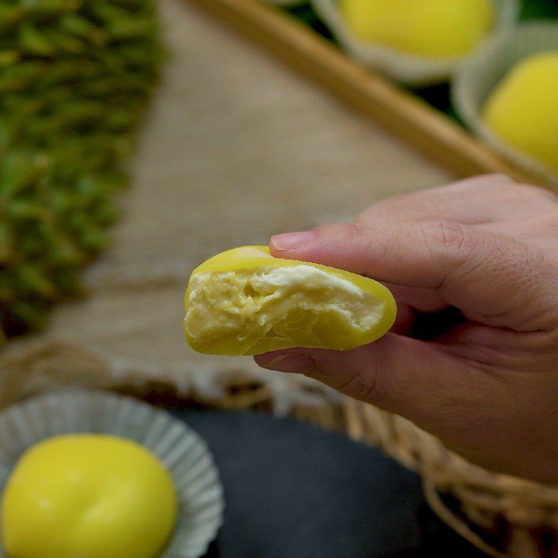 Step 5 Final Product Durian Cream Mochi