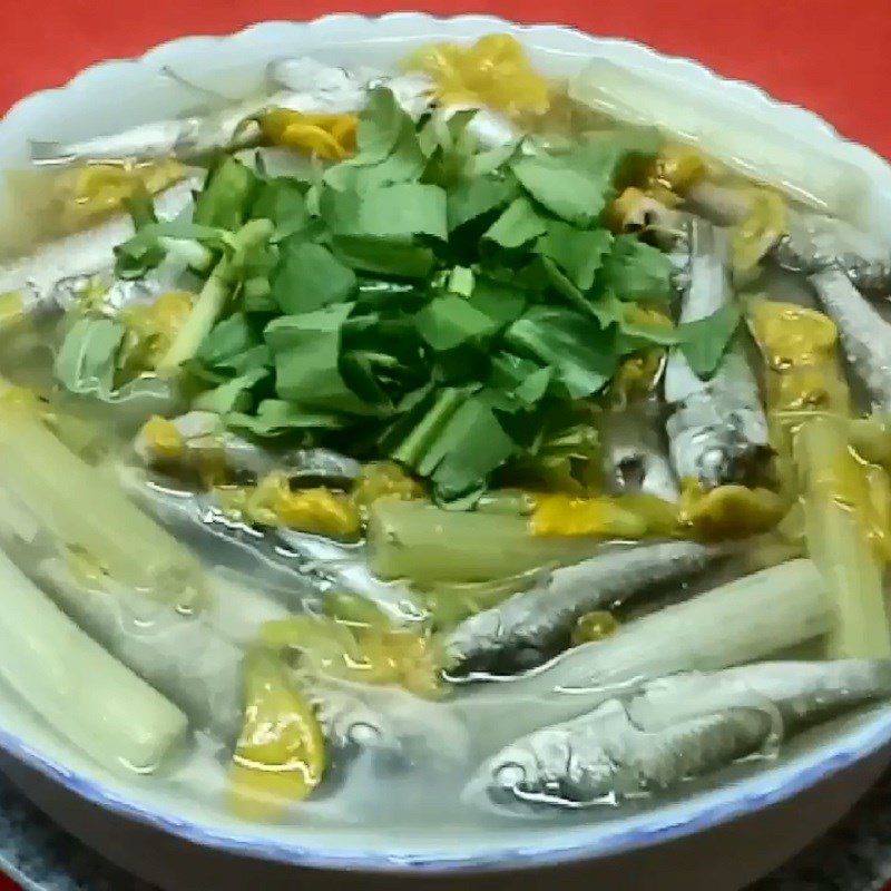 Step 6 Final Product Sour fish soup with water lily