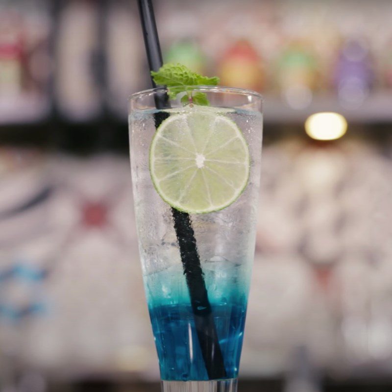 Step 3 Final product Blue Ocean Soda