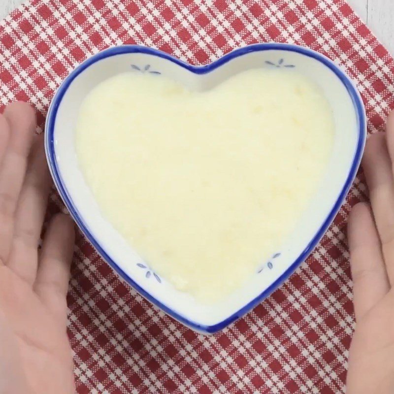 Step 4 Final product Bread porridge with powdered milk