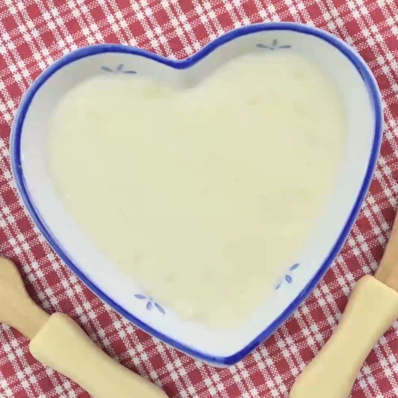 Step 4 Final product Bread porridge with powdered milk