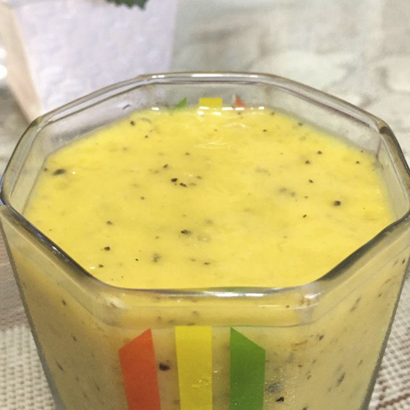 Step 3 Finished Product Mango Passion Fruit Smoothie