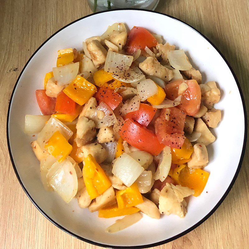 Step 4 Final Product Stir-fried Chicken with Cashew Nuts