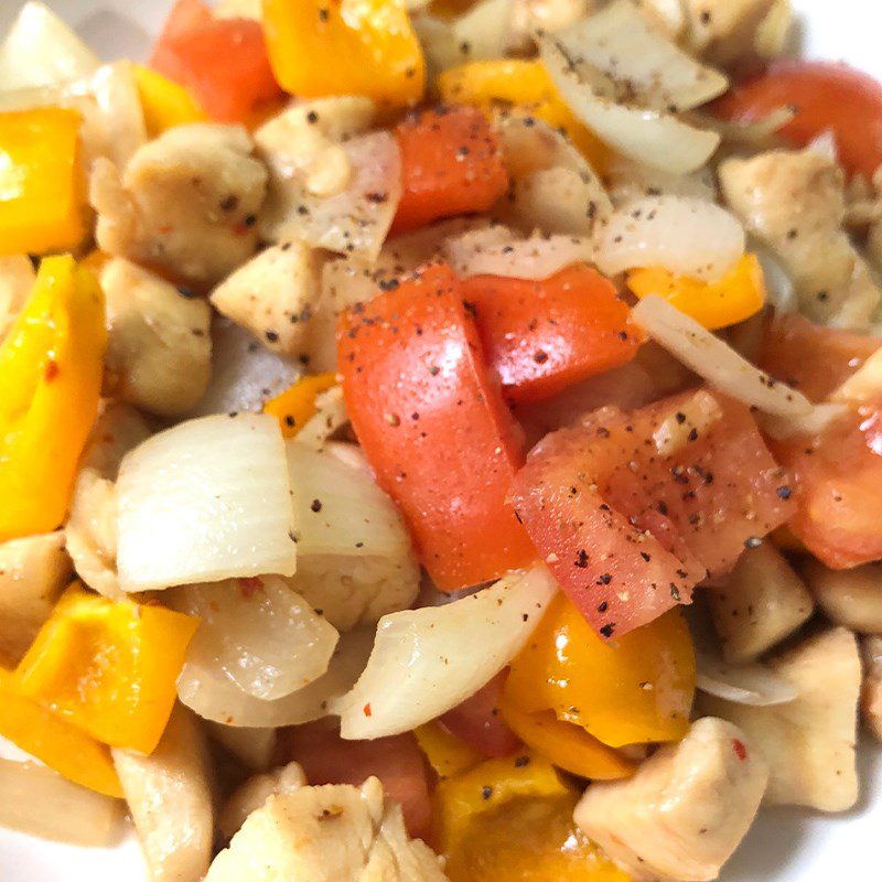 Step 4 Final Product Stir-fried Chicken with Cashew Nuts