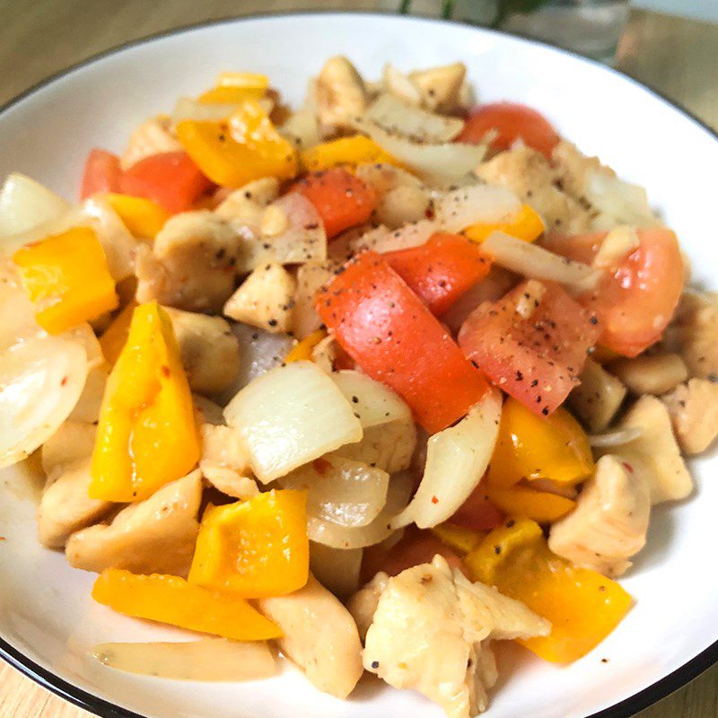 Step 4 Final Product Stir-fried Chicken with Cashew Nuts