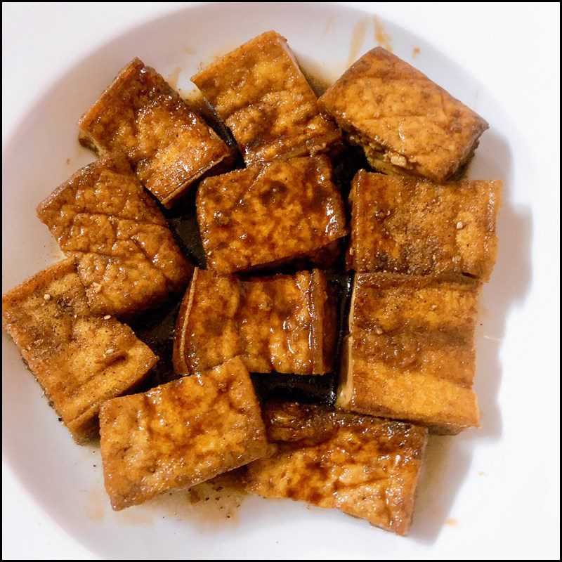 Step 3 Final product Soy sauce braised tofu