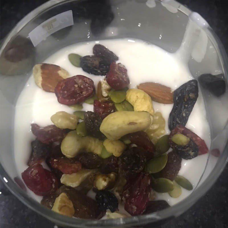 Step 3 Final product Yogurt made with an air fryer