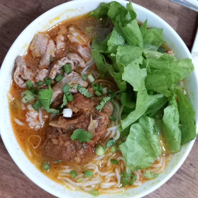 Step 4 Final Product Beef noodle soup with pork bones