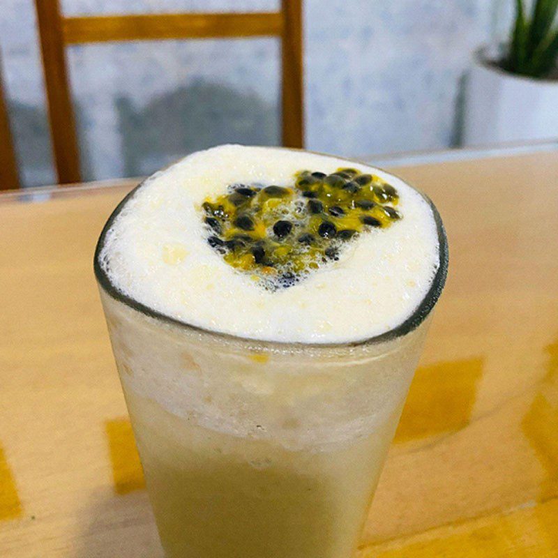 Step 3 Passion fruit smoothie final product