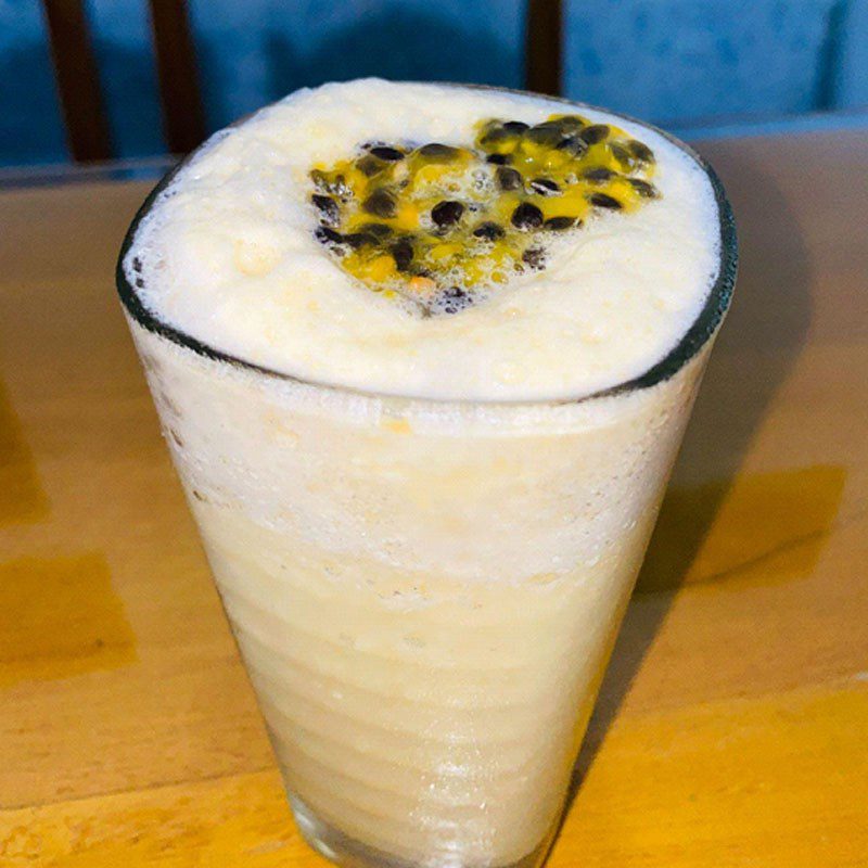 Step 3 Passion fruit smoothie final product