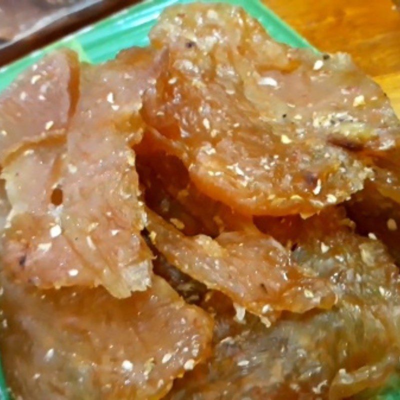 Step 4 Final Product Chicken Jerky
