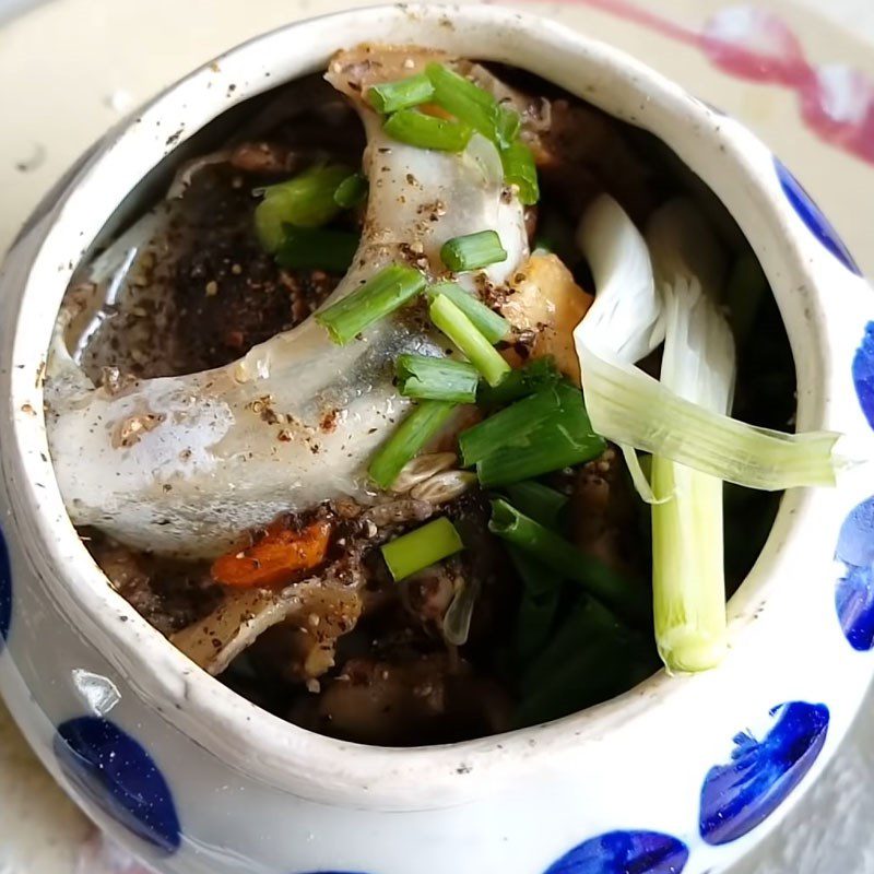 Step 5 Final Product Braised Tuna Eyes with Chinese Herbs
