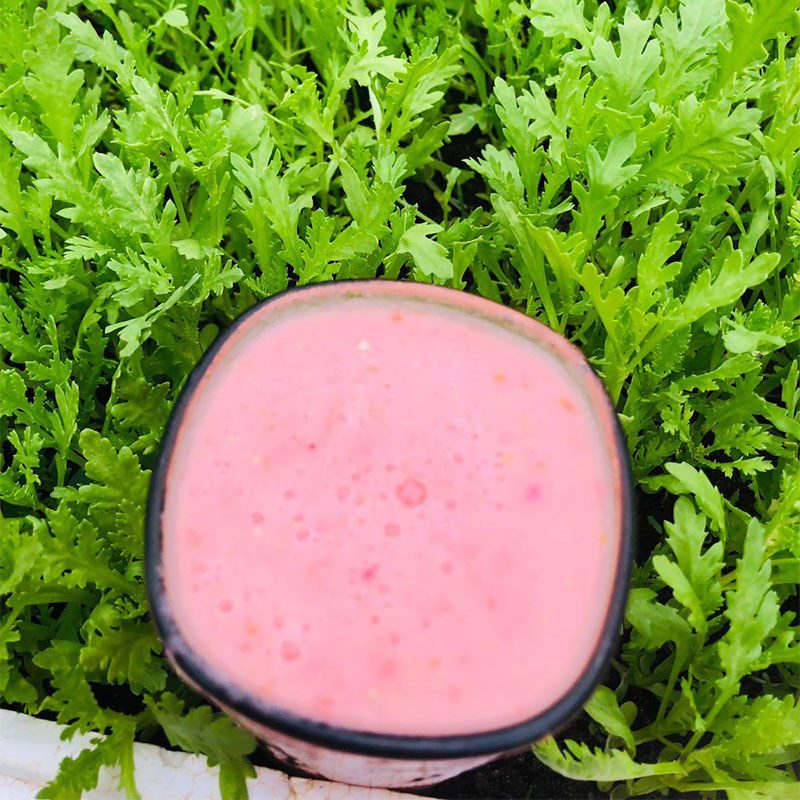 Step 3 Final Product Pear Tomato Smoothie