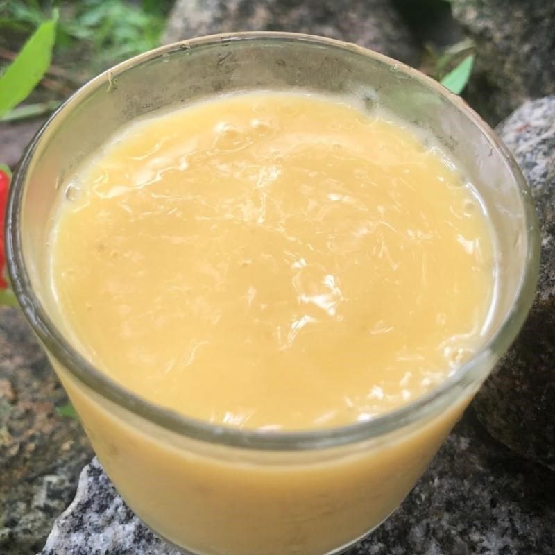 Step 3 Final Product Banana Mango Yogurt Smoothie